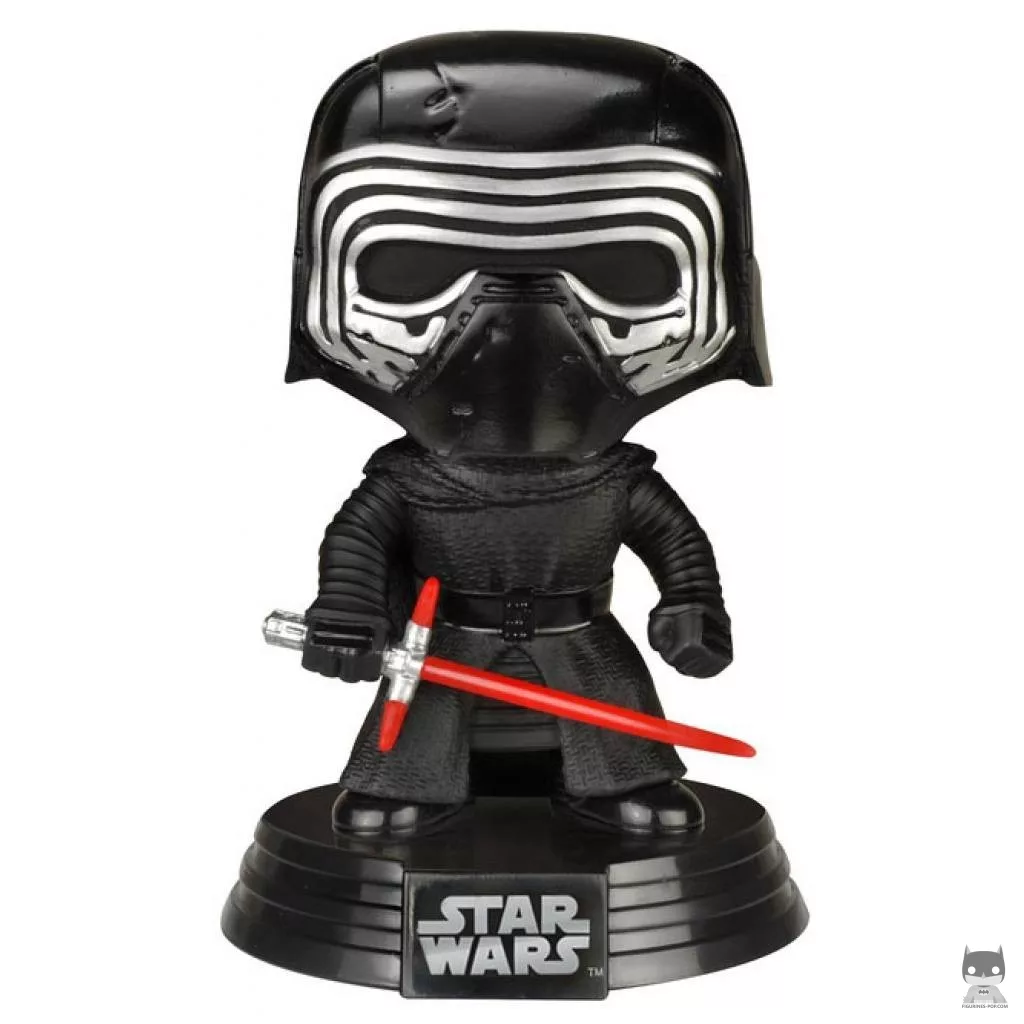 Figura Funko Pop! Kylo Ren sin capucha (Star Wars: Episodio VII, El despertar de la Fuerza)