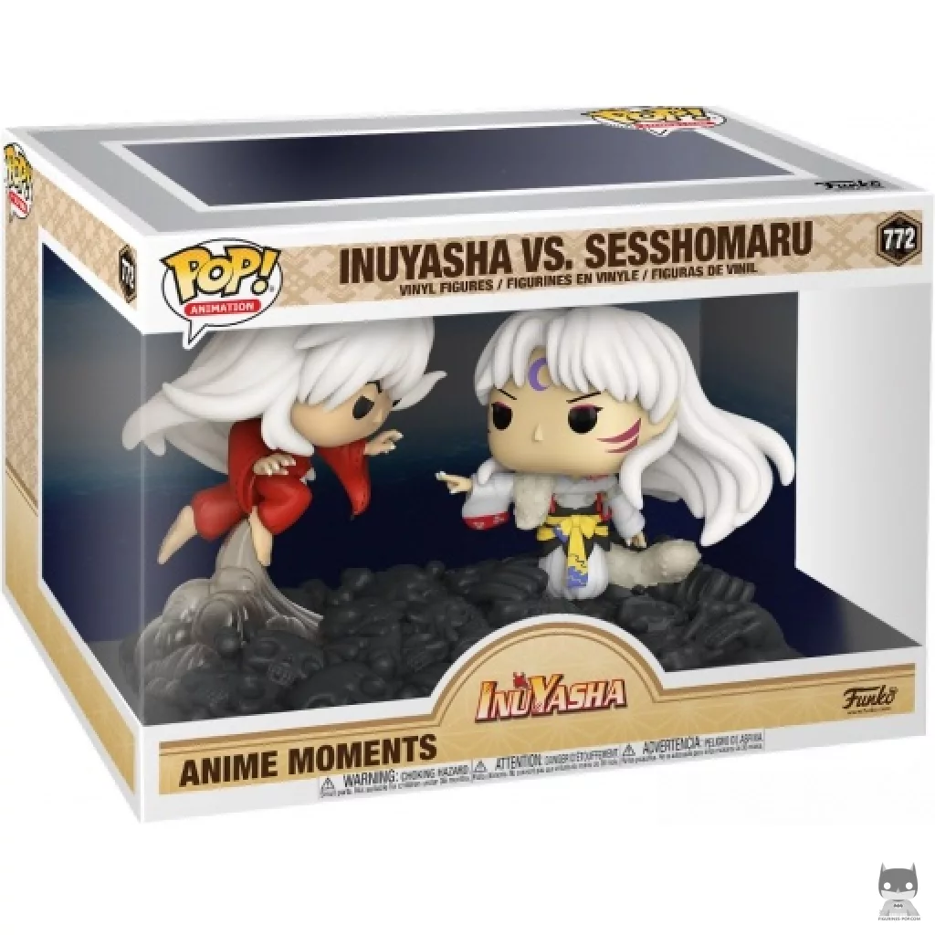 Figura Funko Pop! Inuyasha vs Sesshomaru en su caja