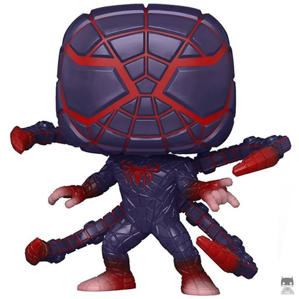 Figura Funko Pop! Miles Morales (Traje de materia programable) (Metalizado) (Spider-Man: Miles Morales)