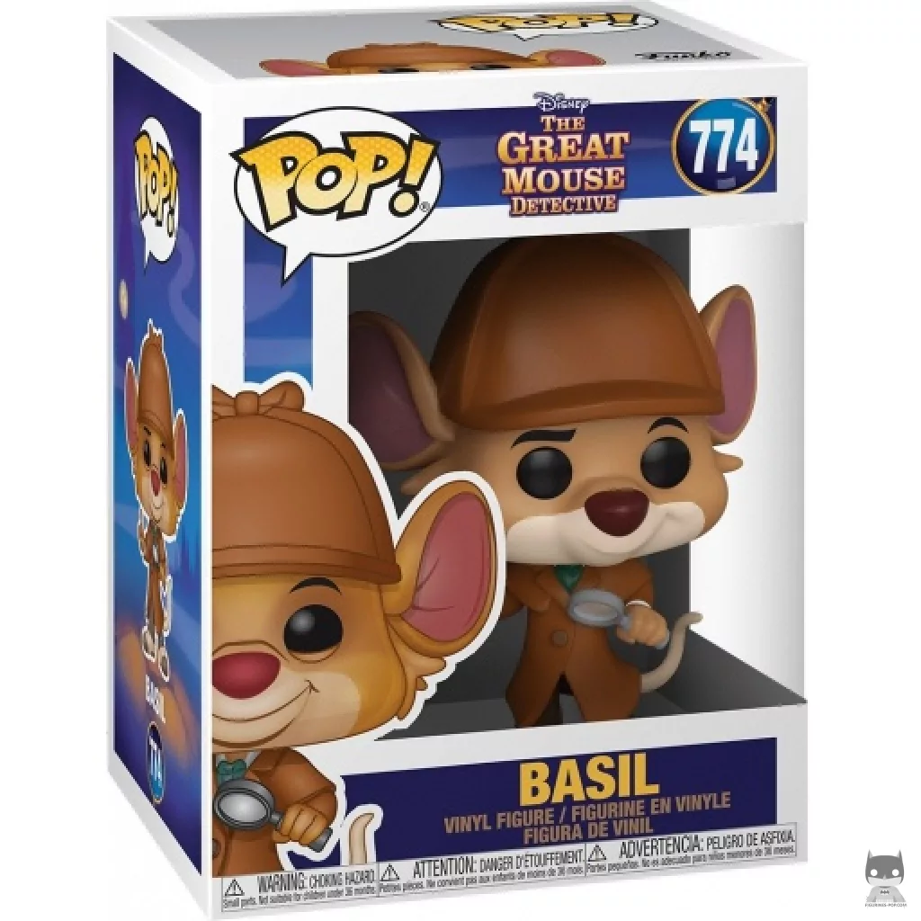 Figura Funko Pop! Basil en su caja