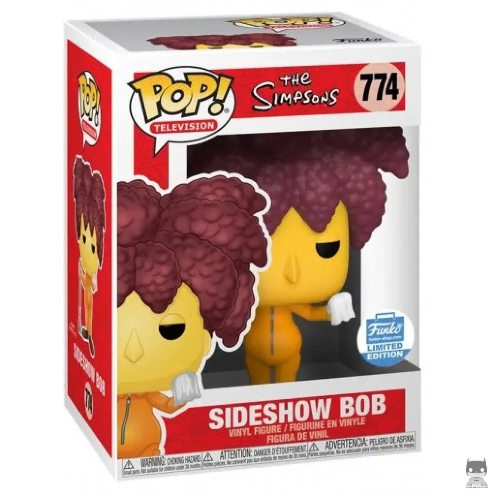 Figura Funko Pop! Actor Secundario Bob en su caja