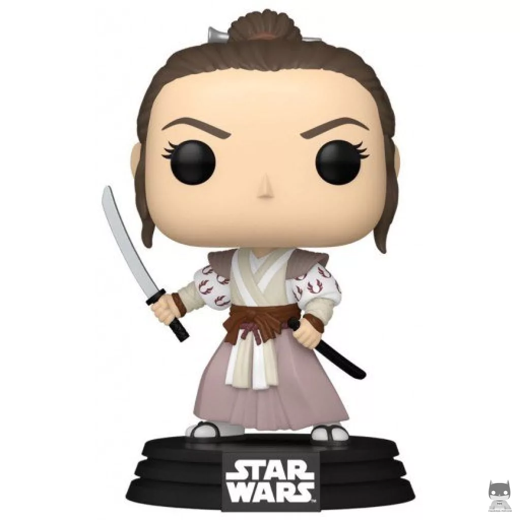 Figura Funko Pop! Rey Skywalker (Samurái) (Star Wars (Artist Series))