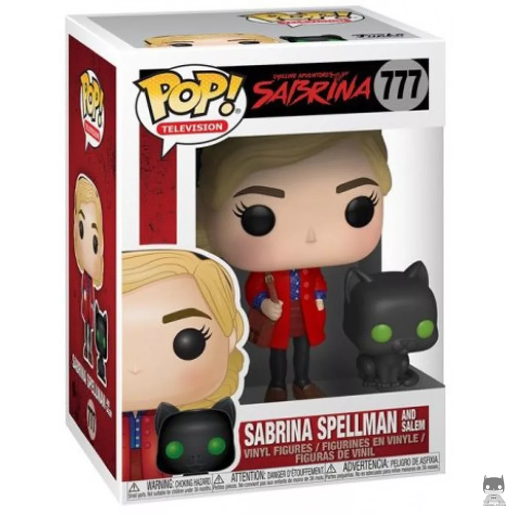 Figura Funko Pop! Sabrina Spellman & Salem en su caja