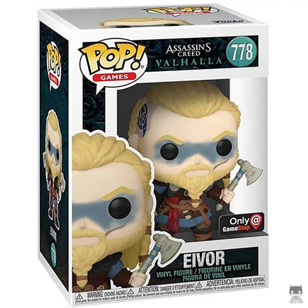 Figura Funko Pop! Eivor en su caja