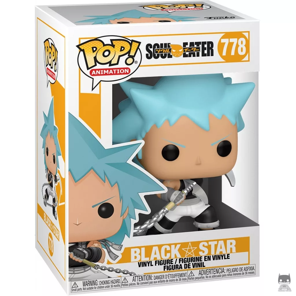 Figura Funko Pop! Black Star en su caja