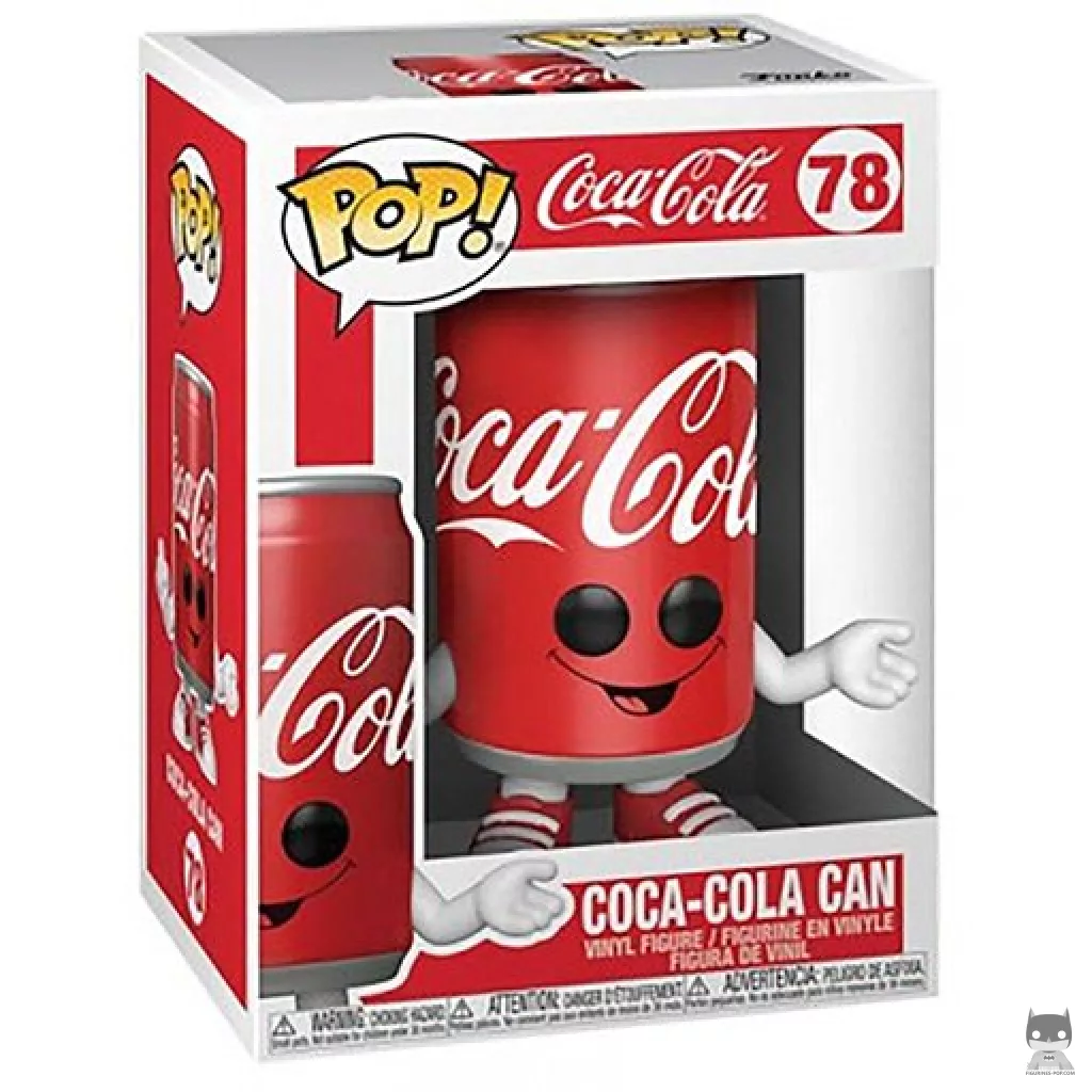 Figura Funko Pop! Lata de Coca-Cola en su caja