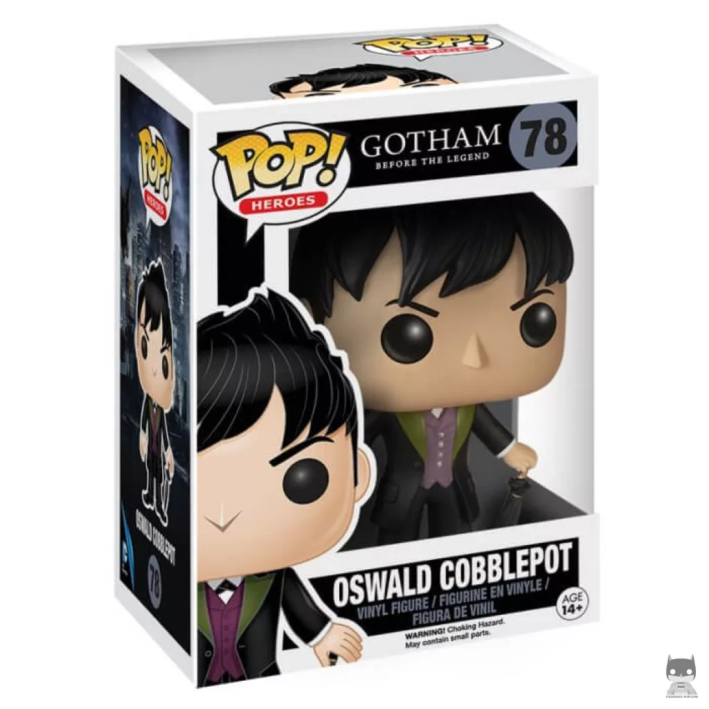Figura Funko Pop! Oswald Cobblepot en su caja