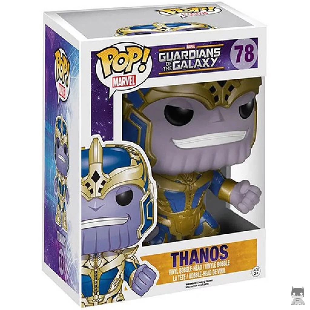 Figura Funko Pop! Thanos (Supersized) en su caja