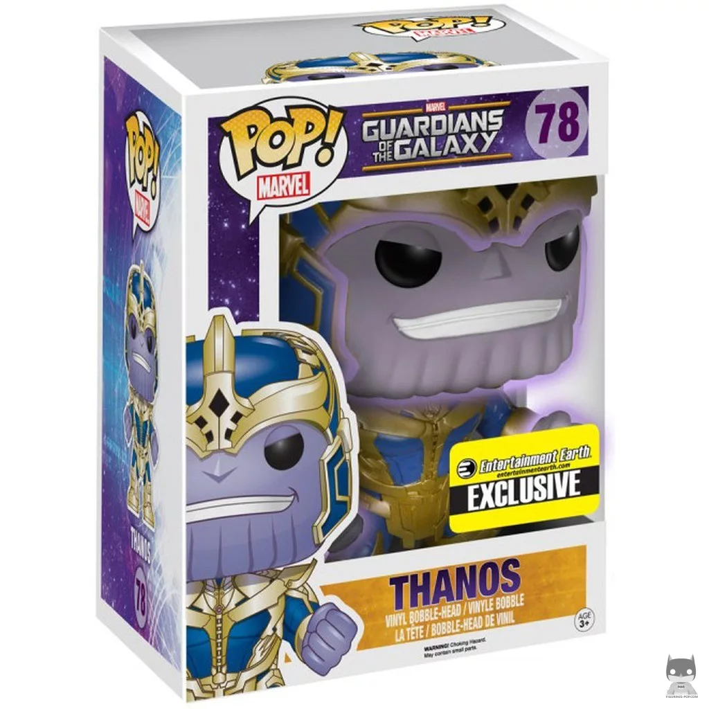 Figura Funko Pop! Thanos (Supersized) en su caja