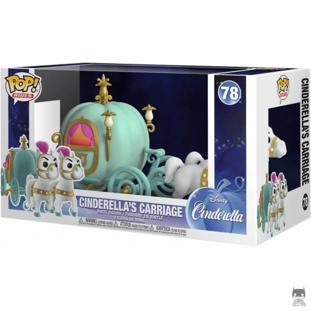 Figura Funko Pop! La carroza de Cenicienta en su caja