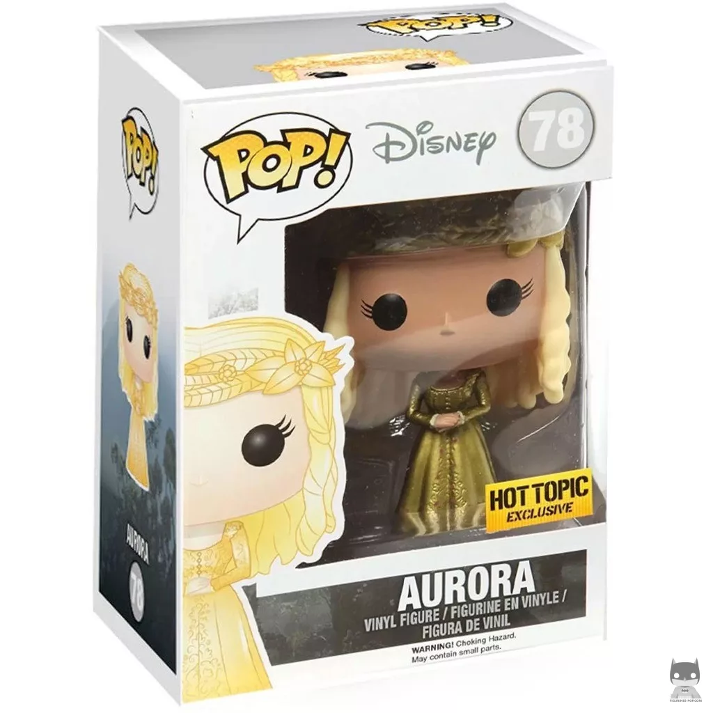 Figura Funko Pop! Aurora (Metalizado) en su caja