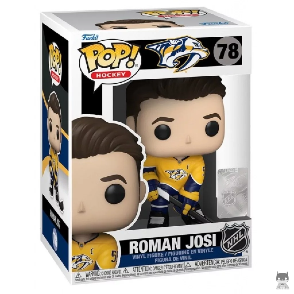 Figura Funko Pop! Roman Josi en su caja