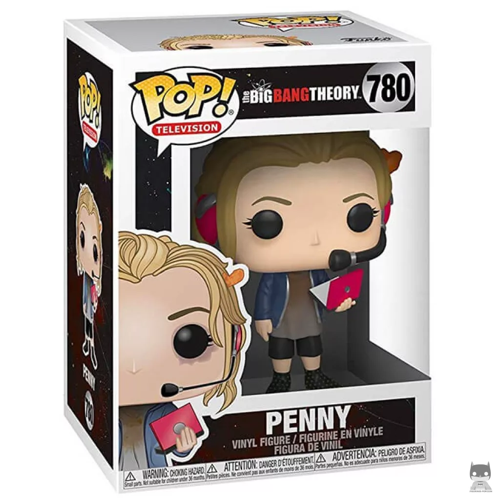 Figura Funko Pop! Penny con ordenador en su caja