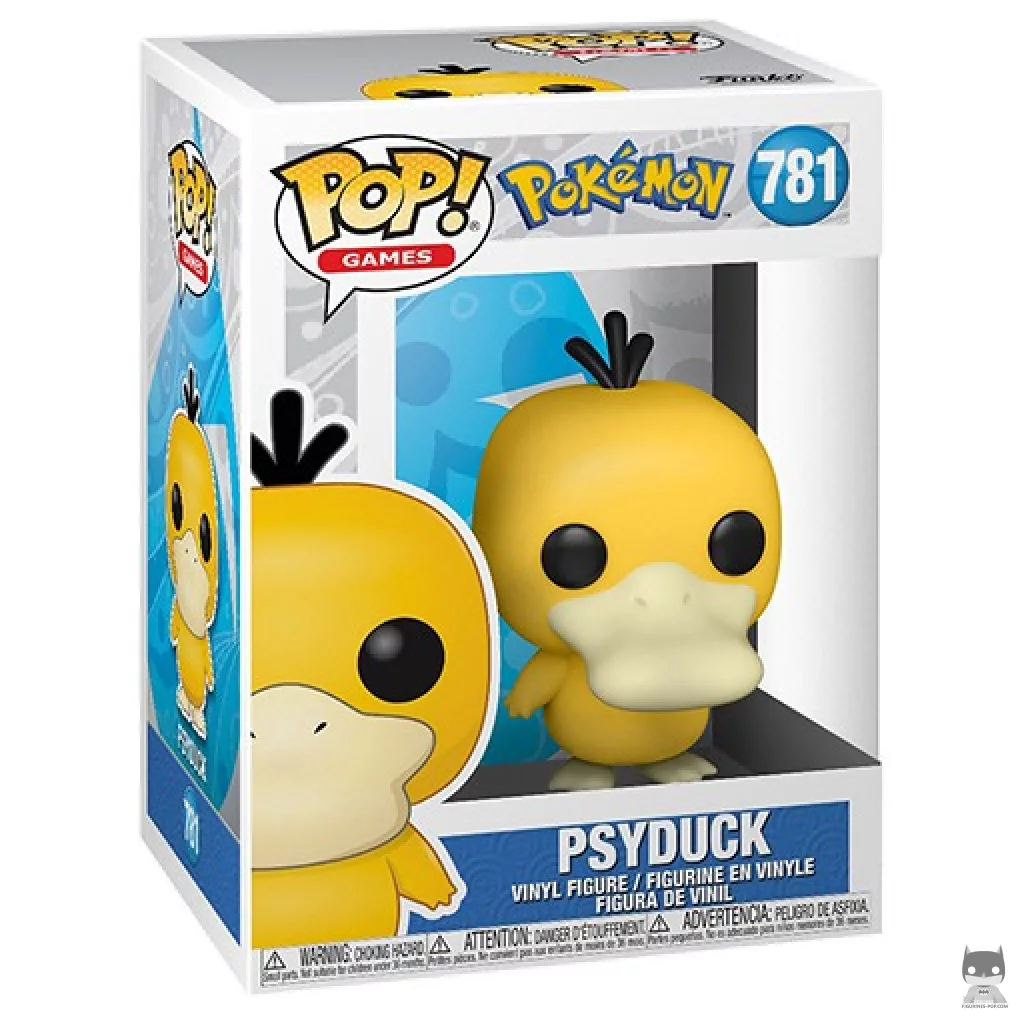 Figura Funko Pop! Psyduck en su caja