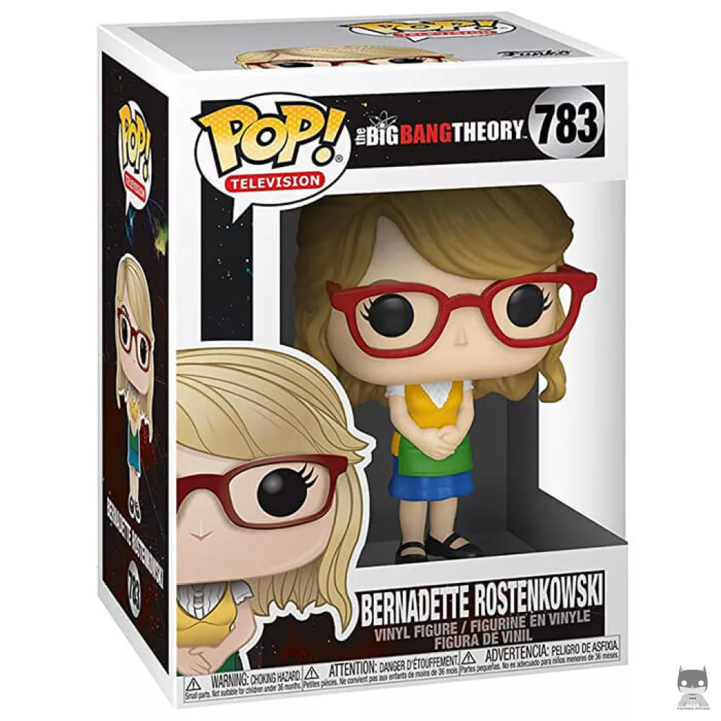 Figura Funko Pop! Bernadette Rostenkowski en su caja