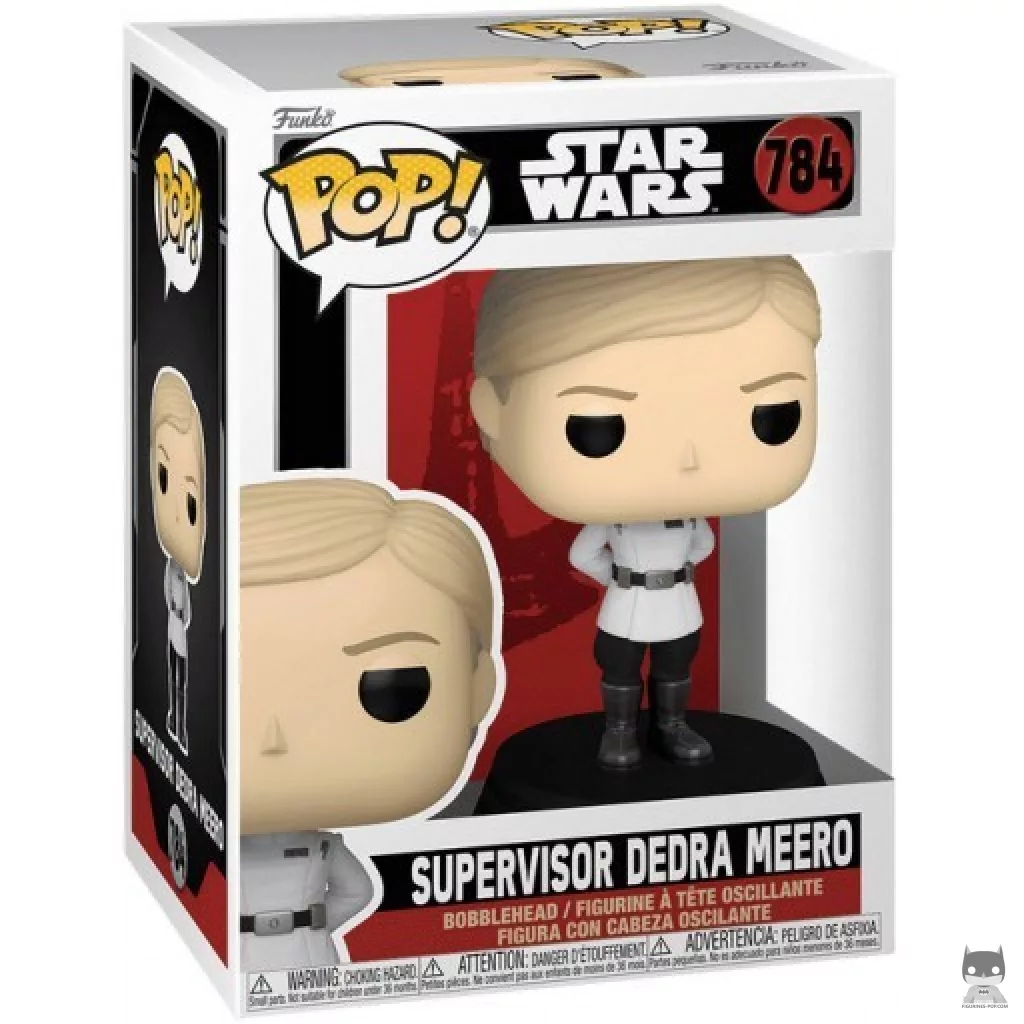 Figura Funko Pop! Supervisora Dedra Meero en su caja