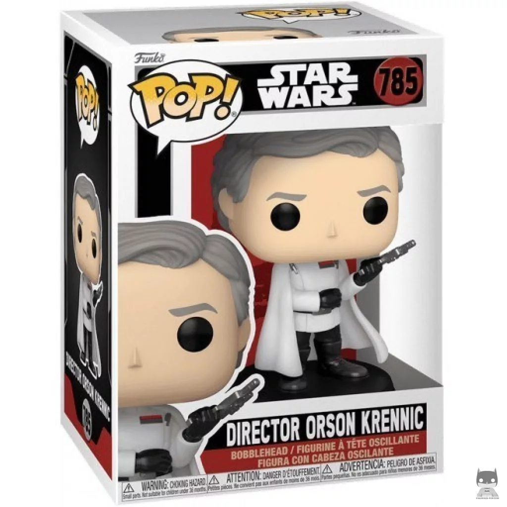 Figura Funko Pop! Director Orson Krennic en su caja