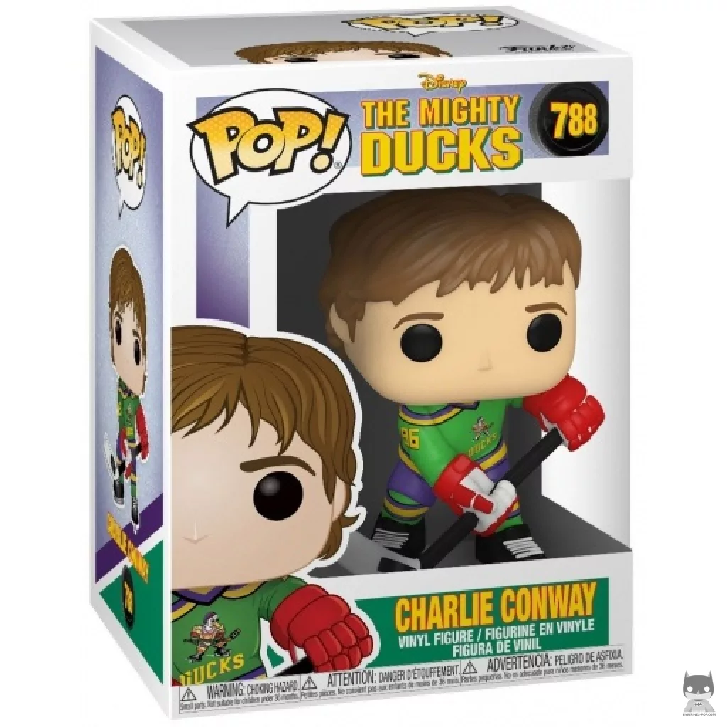 Figura Funko Pop! Charlie Conway en su caja