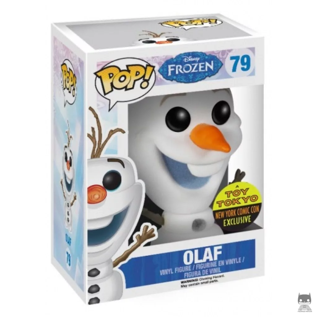 Figura Funko Pop! Olaf (Flocado) en su caja