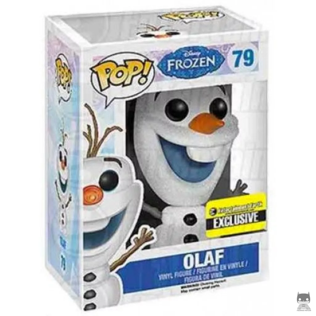 Figura Funko Pop! Olaf (Purpurina) en su caja