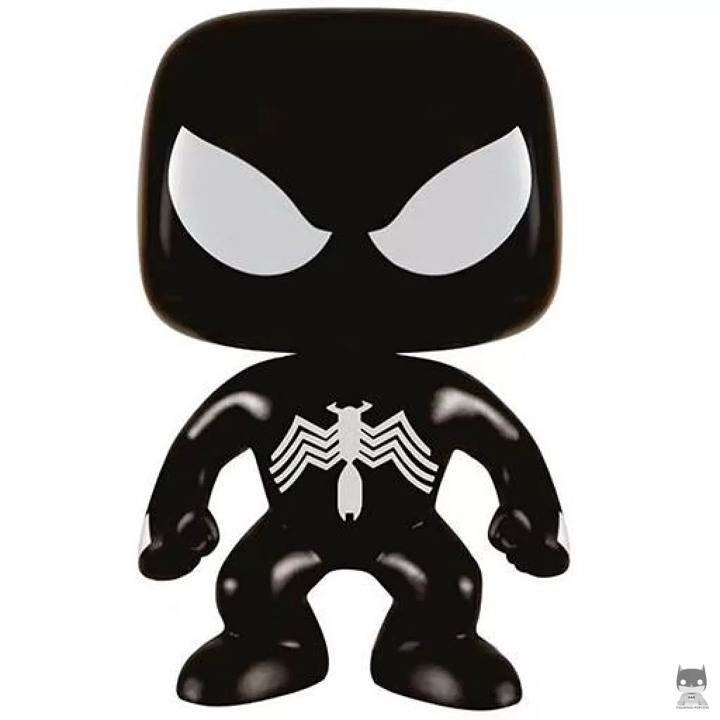 Figura Funko Pop! Spider-Man (Traje negro) (Marvel Comics)