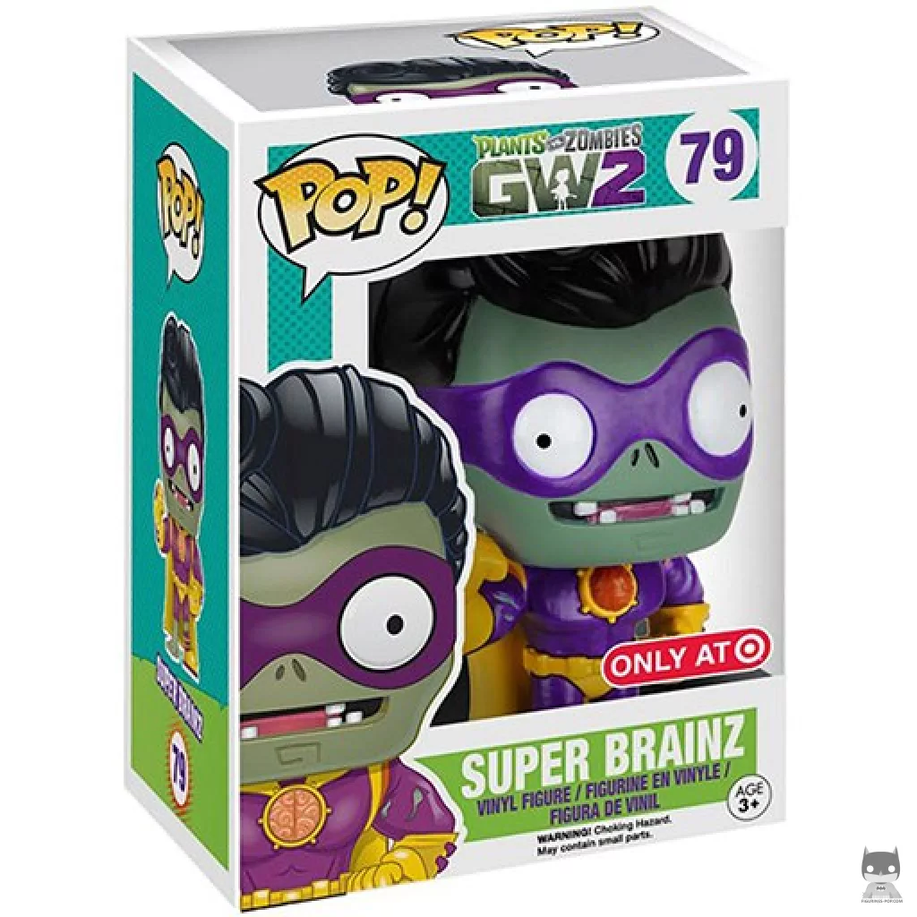 Figura Funko Pop! Super Brainz en su caja