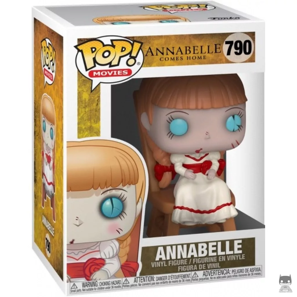 Figura Funko Pop! Annabelle en la silla en su caja