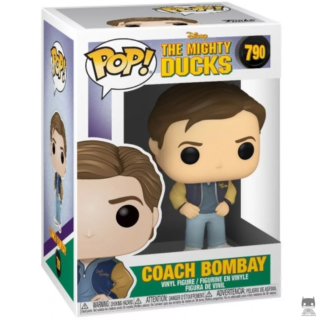 Figura Funko Pop! Entrenador Bombay en su caja