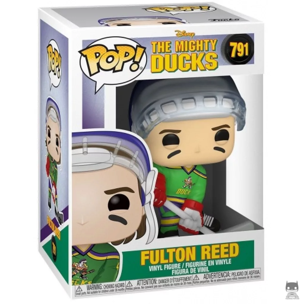 Figura Funko Pop! Fulton Reed en su caja