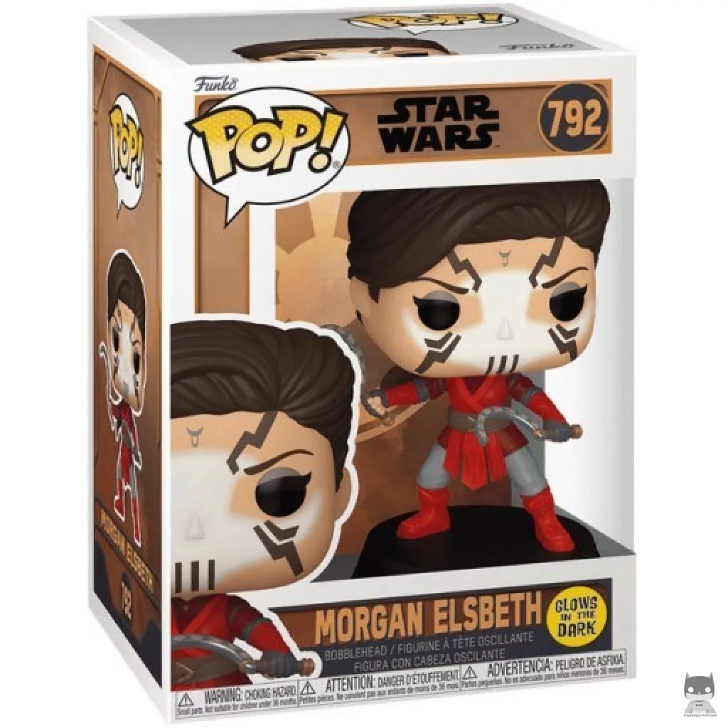 Figura Funko Pop! Morgan Elsbeth (Brilla en la oscuridad) en su caja