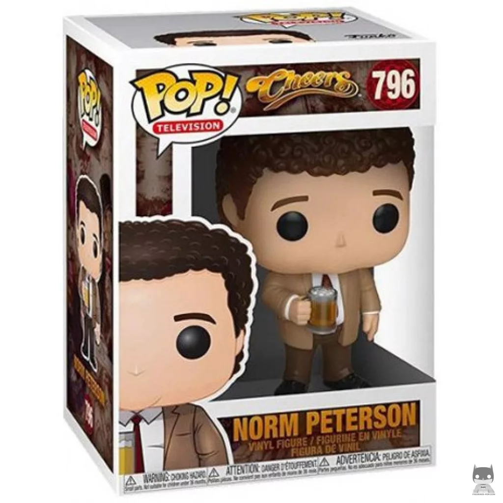 Figura Funko Pop! Norm Peterson en su caja