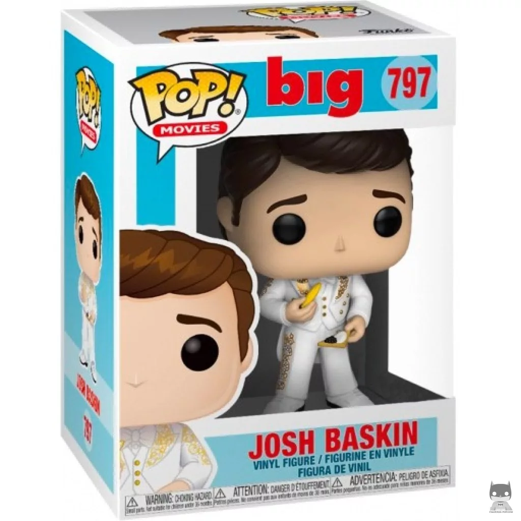 Figura Funko Pop! Josh Baskin con esmoquin en su caja