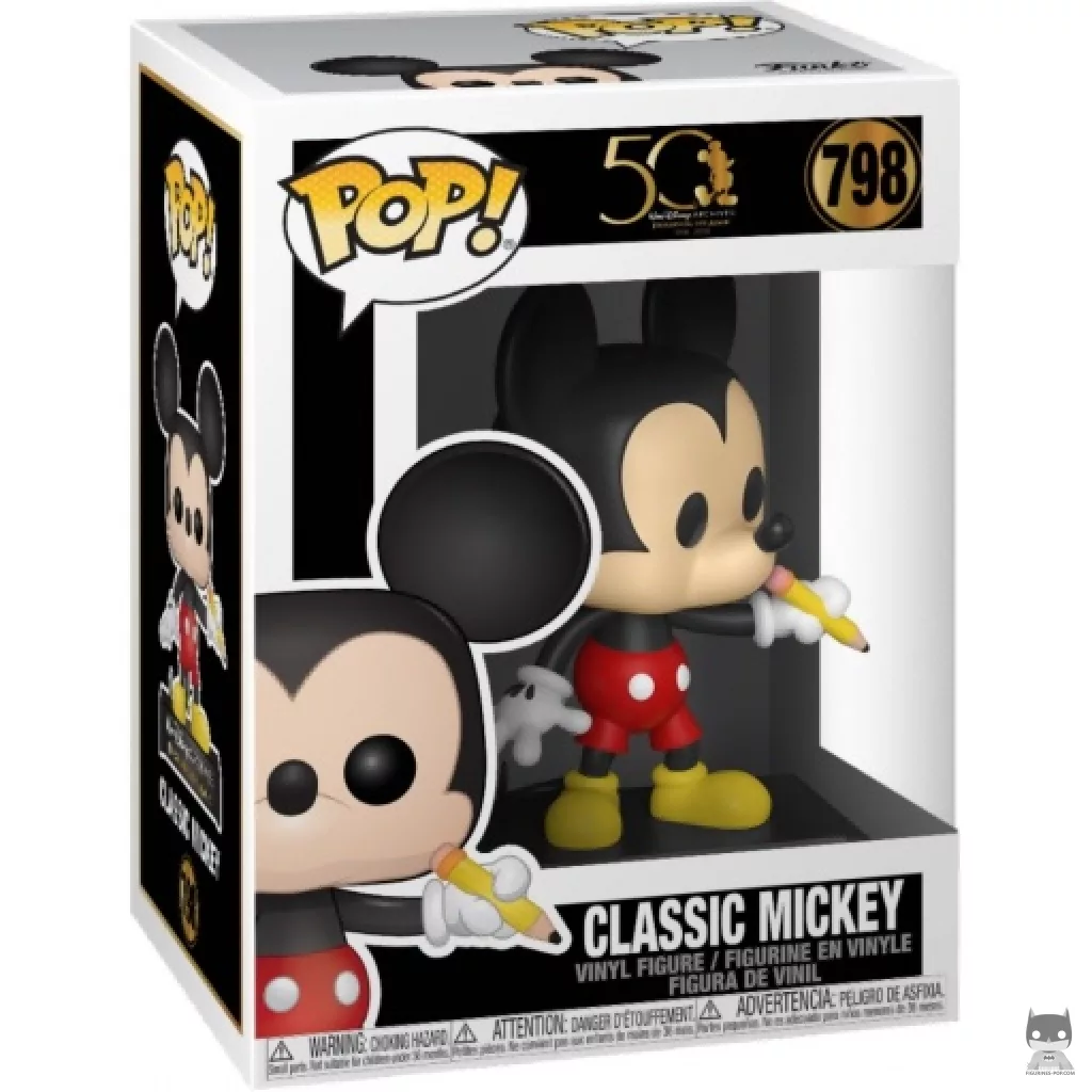 Figura Funko Pop! Mickey clásico en su caja