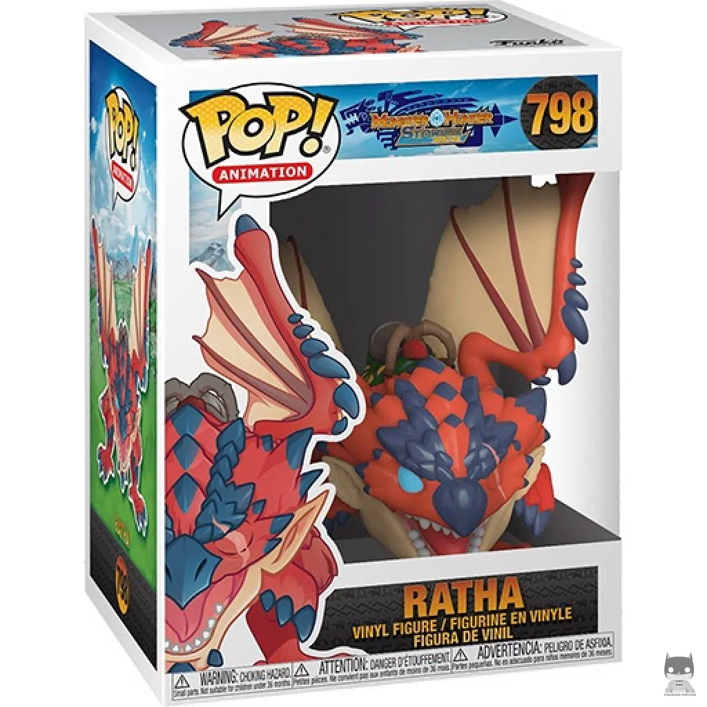 Figura Funko Pop! Ratha en su caja