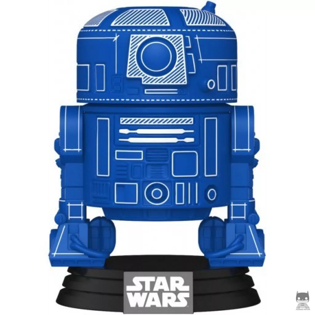 Figura Funko Pop! R2-D2 (Deco plano) (Star Wars (Artist Series))