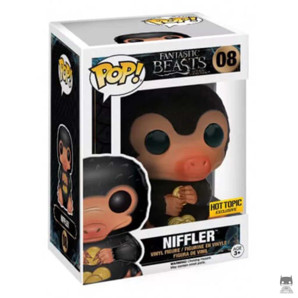 Figura Funko Pop! Escarbato (Flocado) en su caja