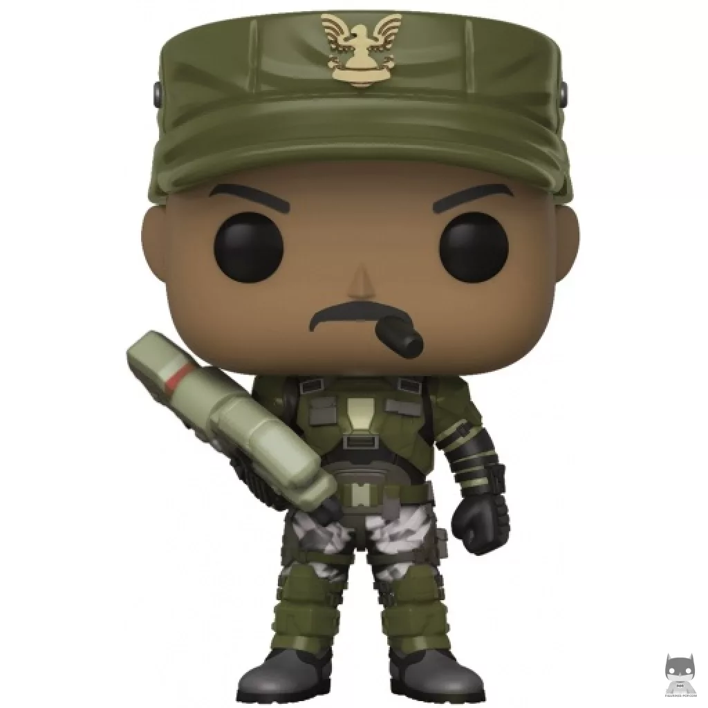 Figura Funko Pop! Sargento Johnson con puro (Chase) (Halo)