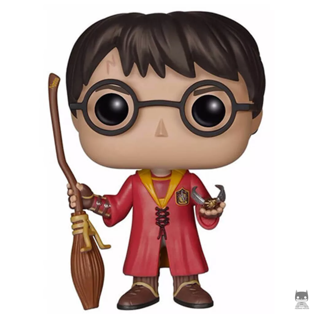 Figura Funko Pop! Harry Potter con túnica de Quidditch (Harry Potter)