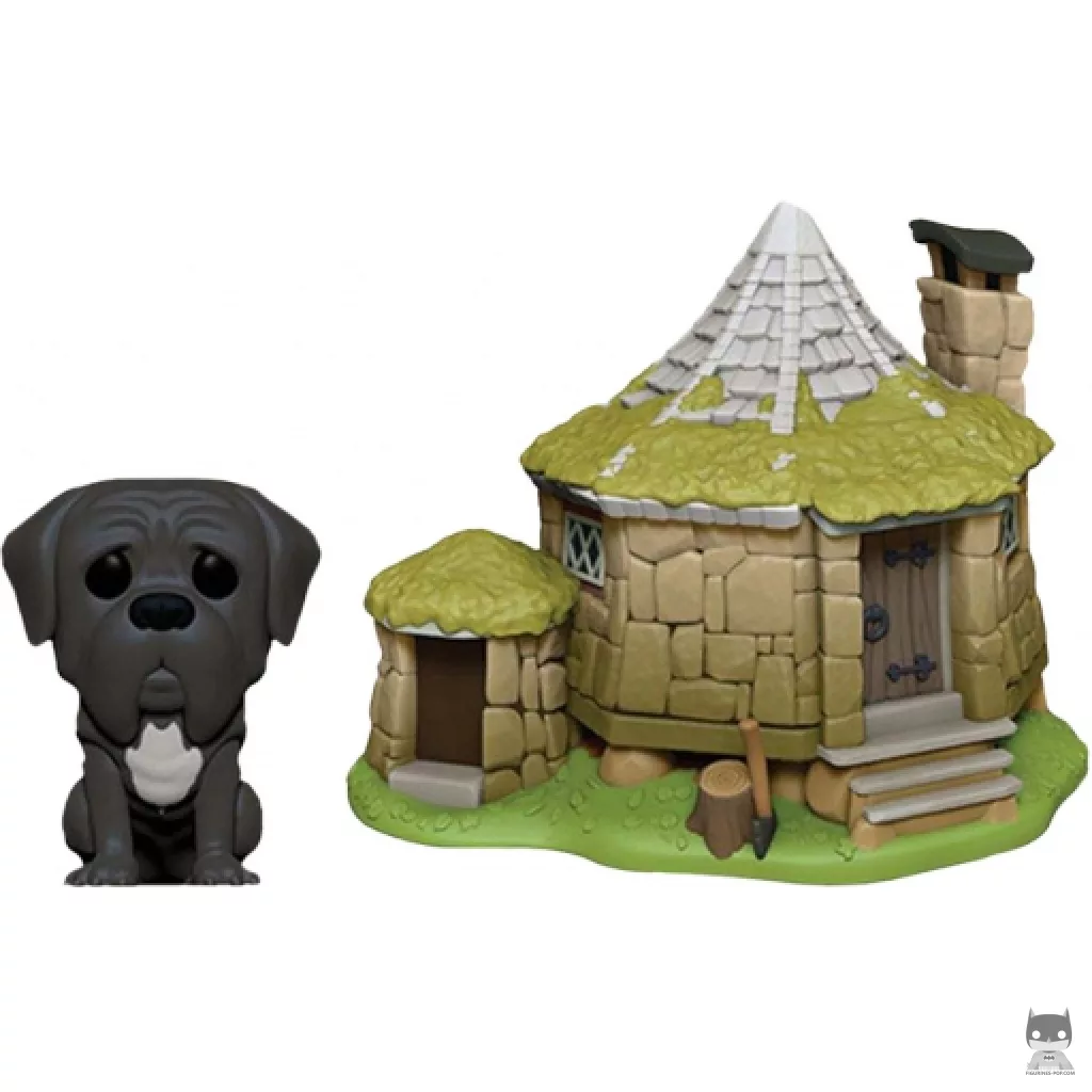 Figura Funko Pop! La cabaña de Hagrid con Fang (Harry Potter)