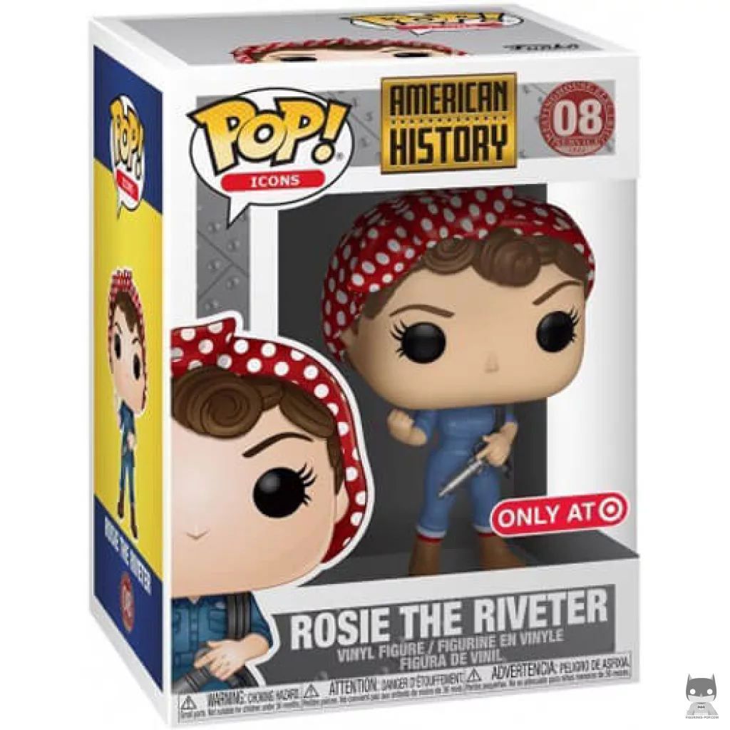 Figura Funko Pop! Rosie la remachadora en su caja