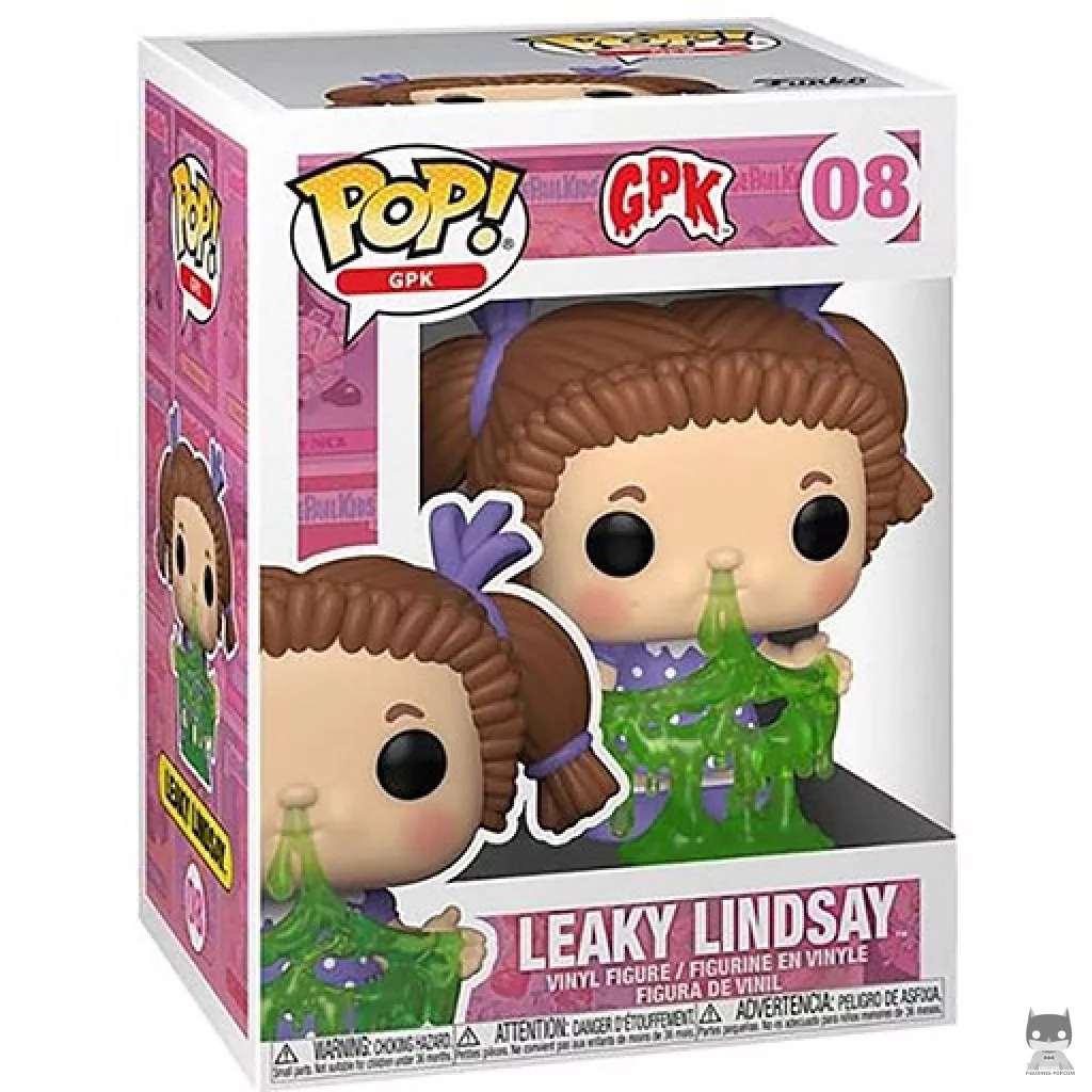 Figura Funko Pop! Leaky Lindsay en su caja