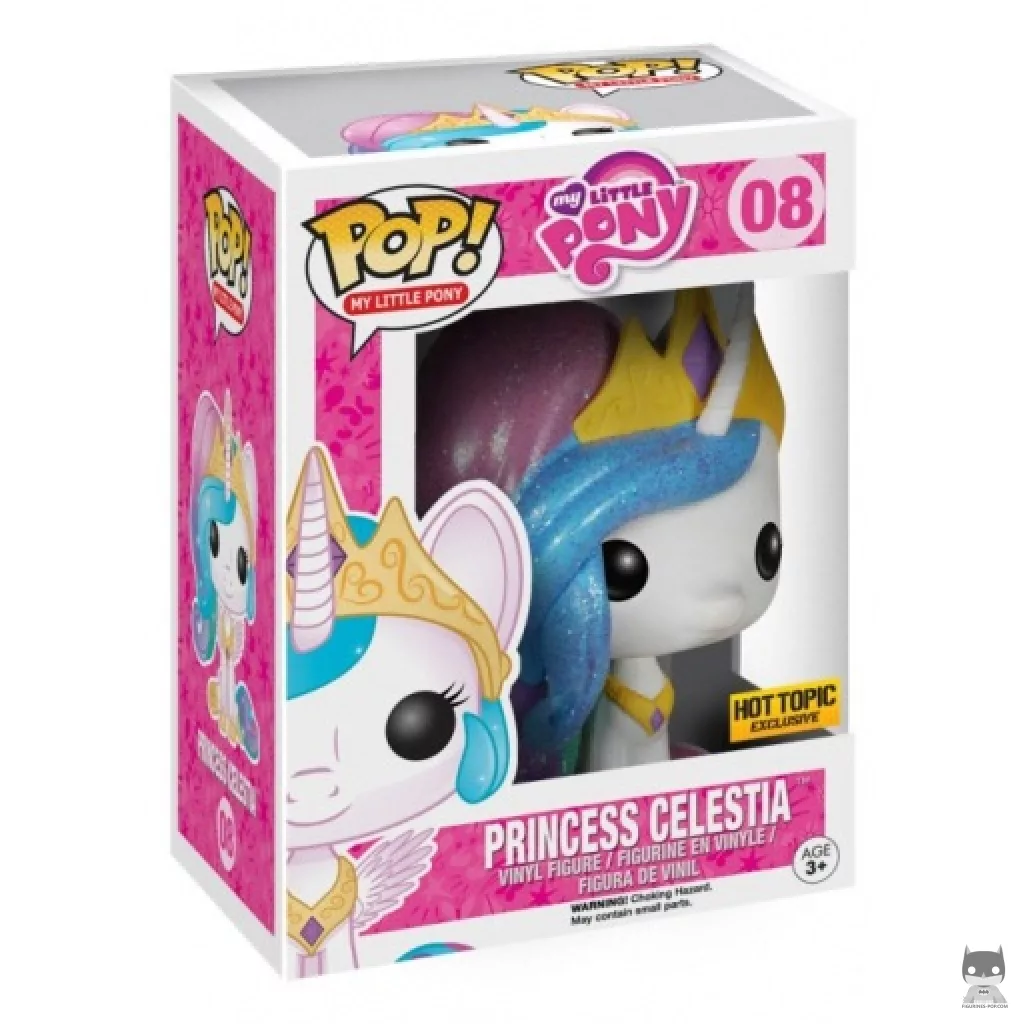 Figura Funko Pop! Princesa Celestia en su caja