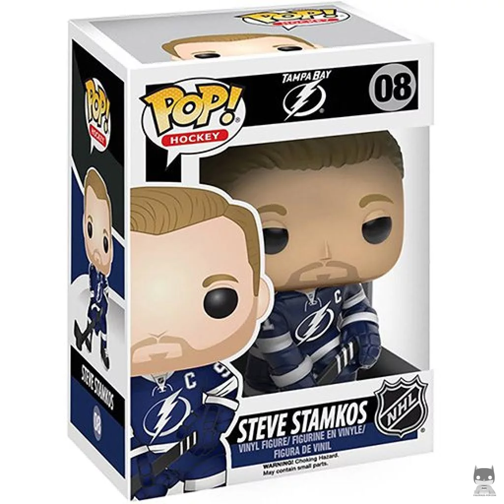 Figura Funko Pop! Steven Stamkos en su caja