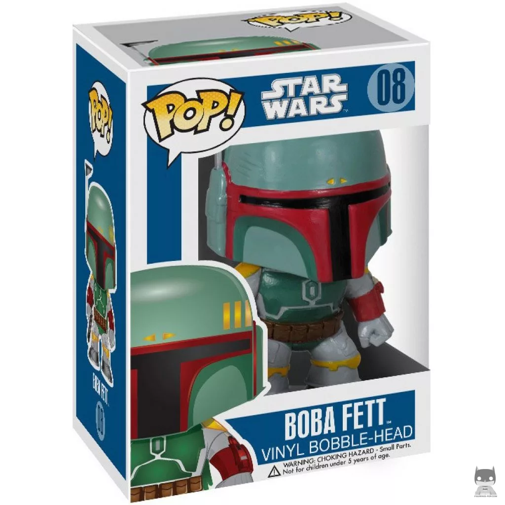 Figura Funko Pop! Boba Fett en su caja