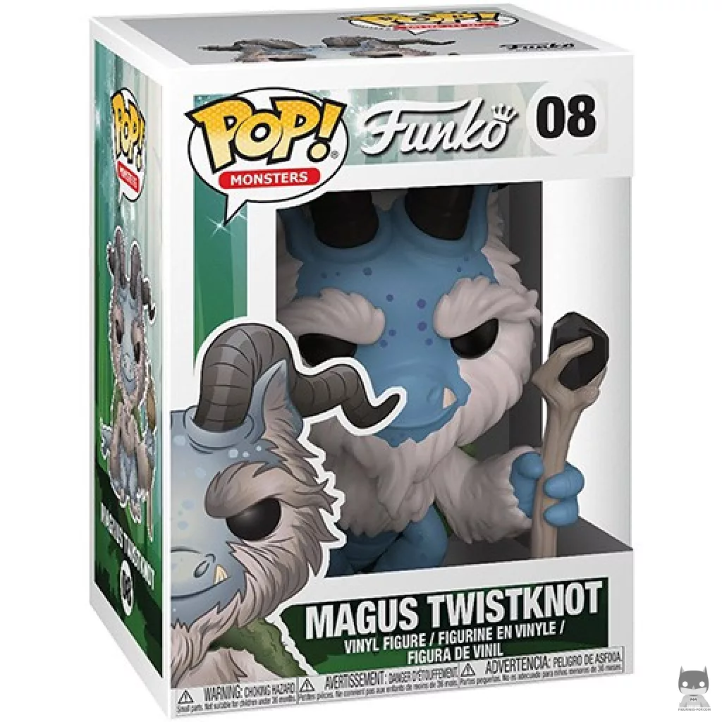 Figura Funko Pop! Magnus Twistknot en su caja
