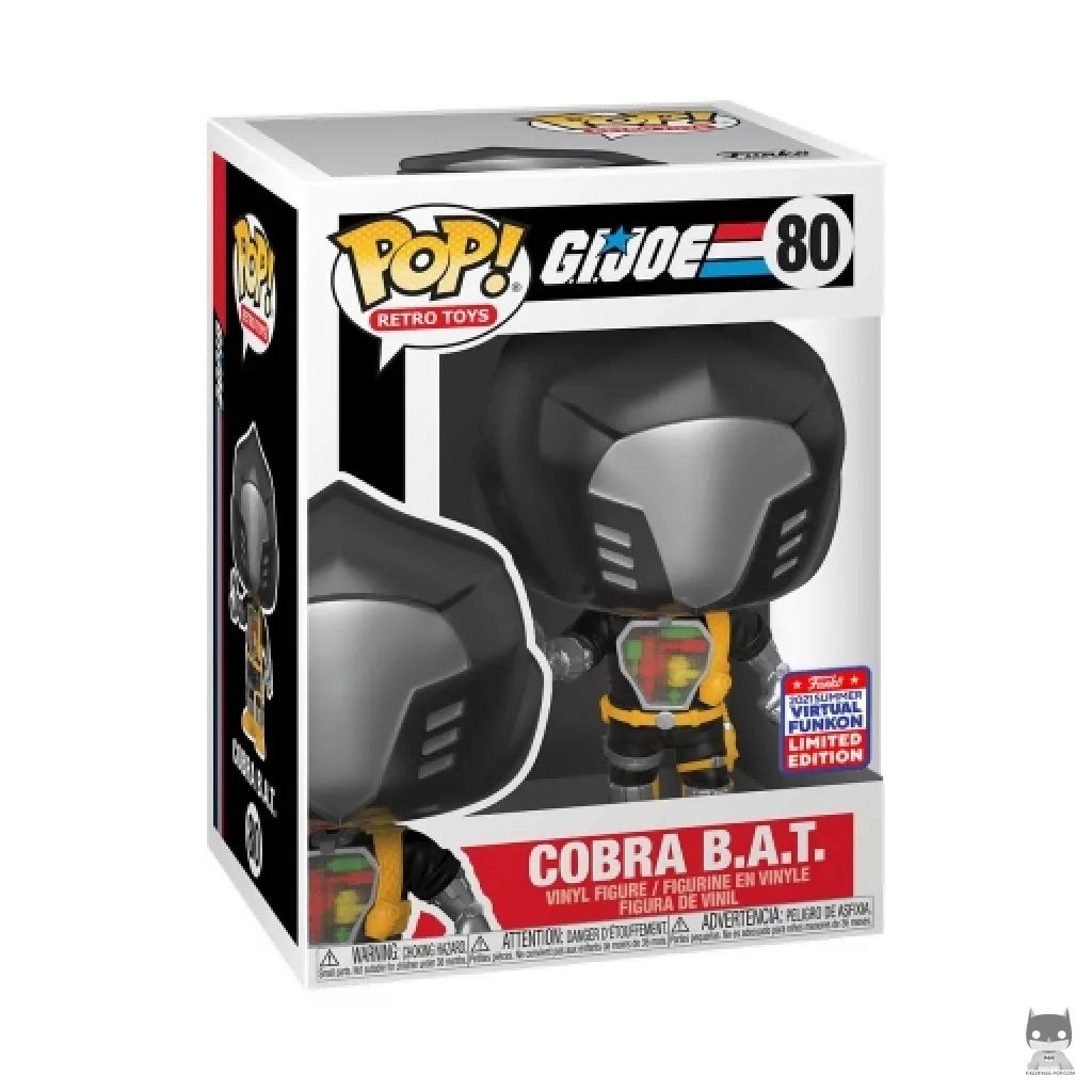 Figura Funko Pop! Cobra B.A.T en su caja