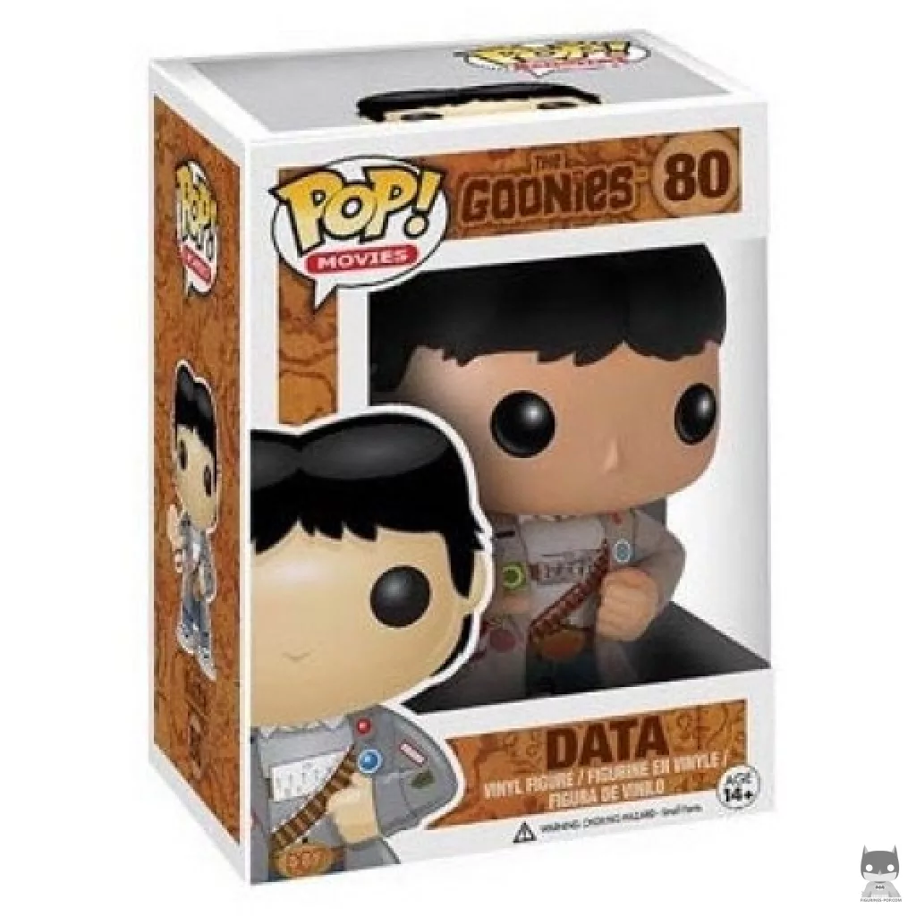 Figura Funko Pop! Data en su caja
