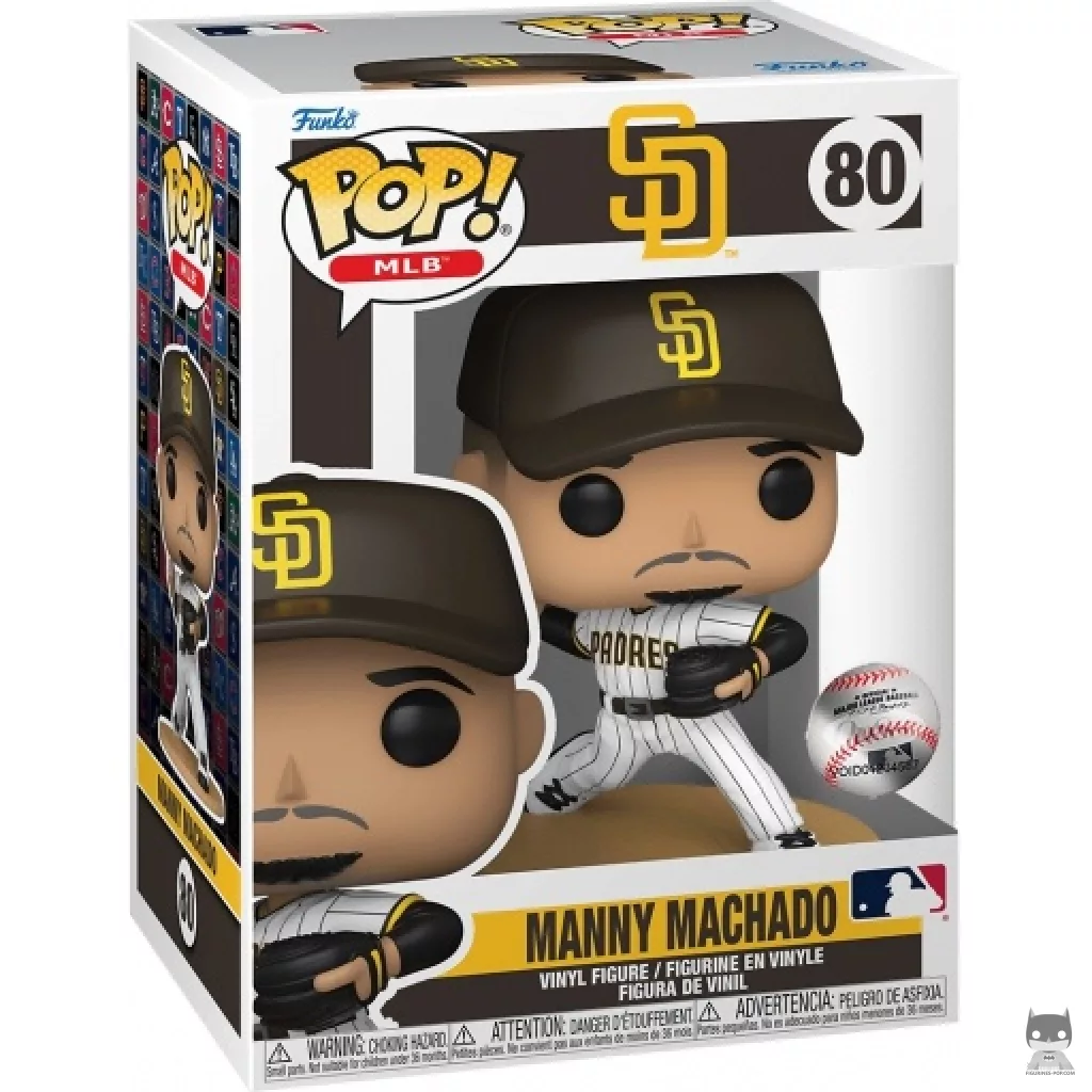 Figura Funko Pop! Manny Machado en su caja