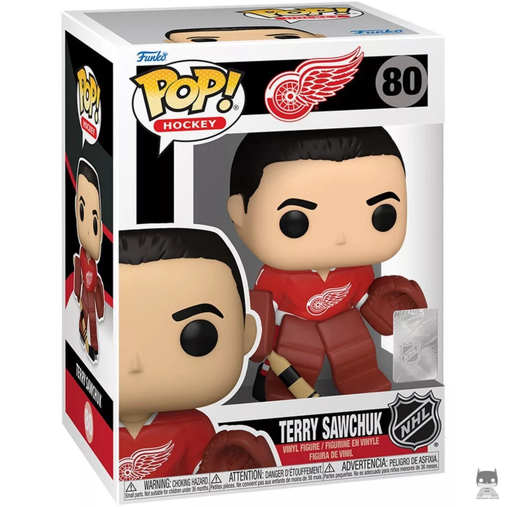 Figura Funko Pop! Terry Sawchuk en su caja