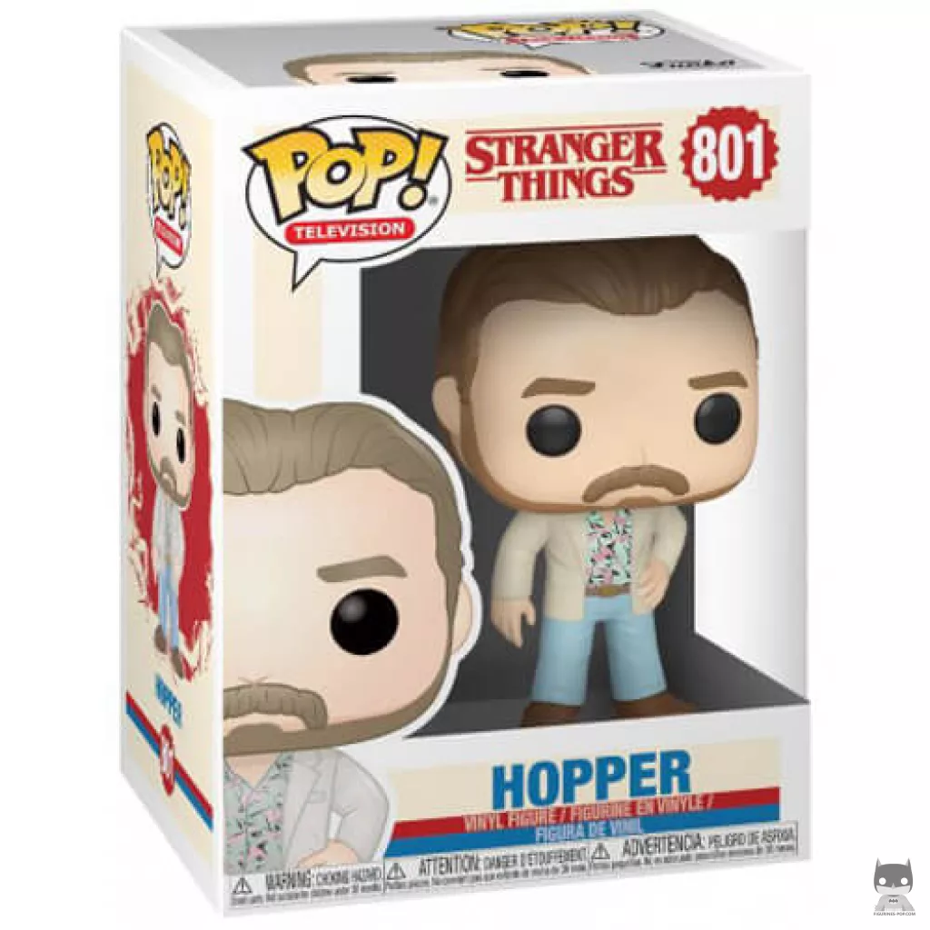 Figura Funko Pop! Hopper en su cita en su caja